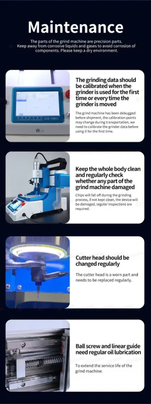 Шлифовальный станок на ЧПУ JCID EM02 (Стандарт: формы для платы/дисплея/процессора iPhone X-15PM) фото в интернет-магазине 05gsm.ru