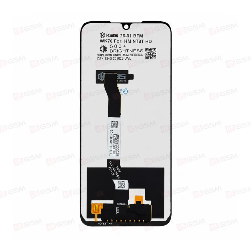 Дисплей Redmi Note 8T черный (KBS) фото в интернет-магазине 05gsm.ru