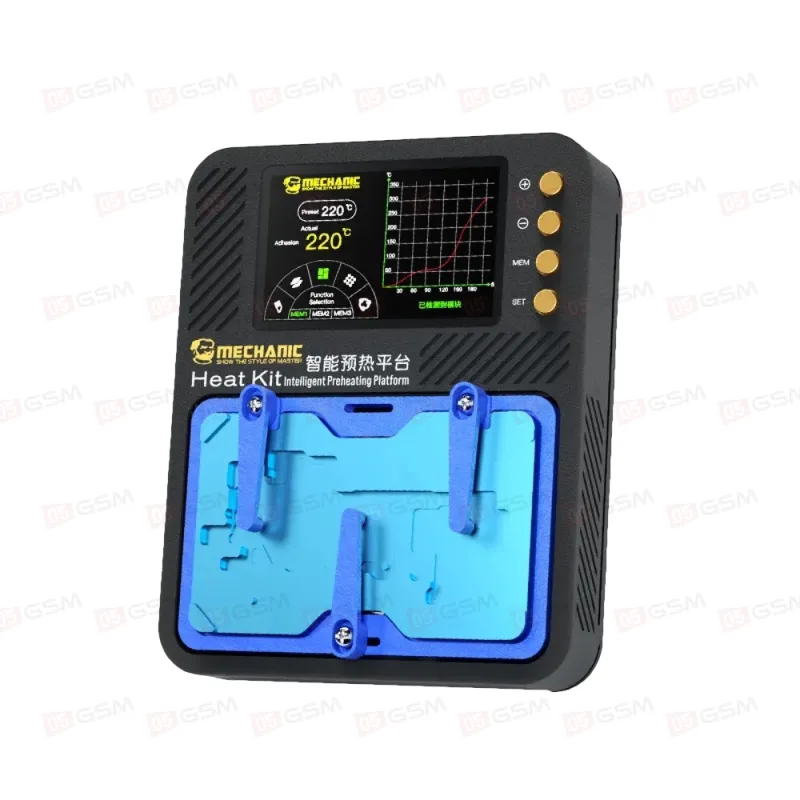 Нижний подогрев плат Mechanic Heat Kit (iPhone X-14 + Face ID + Android) фото в интернет-магазине 05gsm.ru