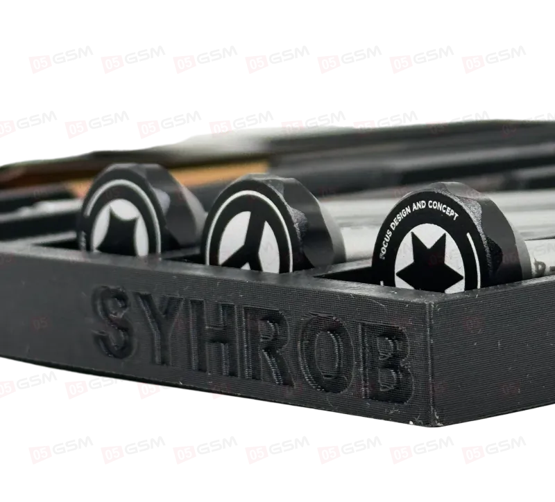 Лоток средний для инструментов SYH-009 (Черный; 7 отсеков) фото в интернет-магазине 05gsm.ru