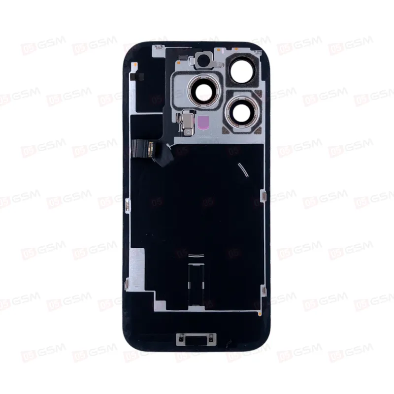 Крышка iPhone 16 Pro (Black titanium/Черный; снятый оригинал) фото в интернет-магазине 05gsm.ru