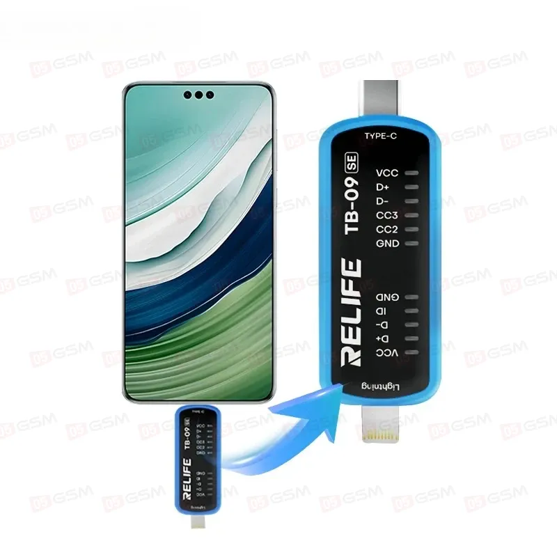 Автоматический тестер зарядки Relife TB-09 SE фото в интернет-магазине 05gsm.ru