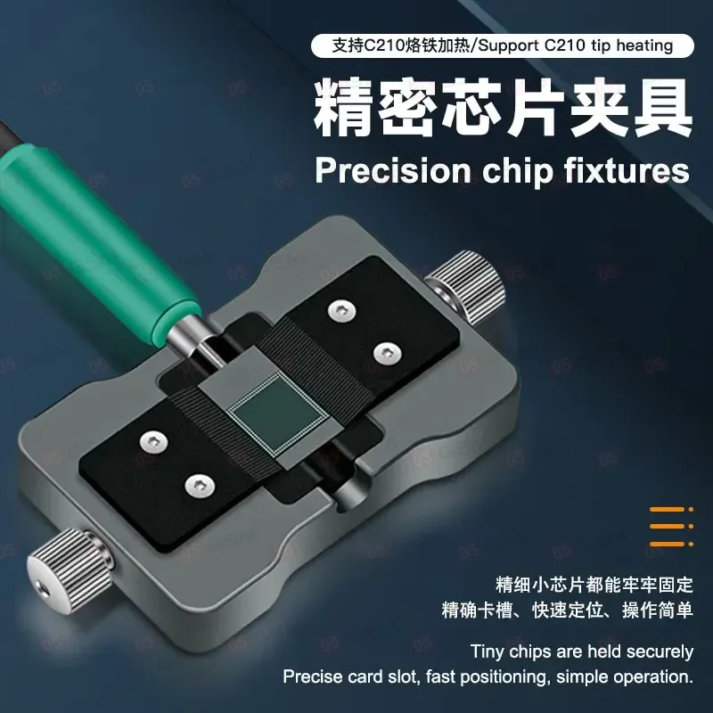 Держатель микросхем с подогревом от паяльника PPD C210 фото в интернет-магазине 05gsm.ru