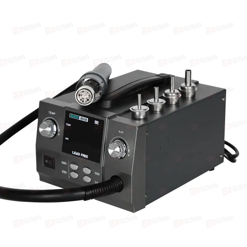 Термовоздушный фен Sugon 8610 (Паяльная станция) фото в интернет-магазине 05gsm.ru