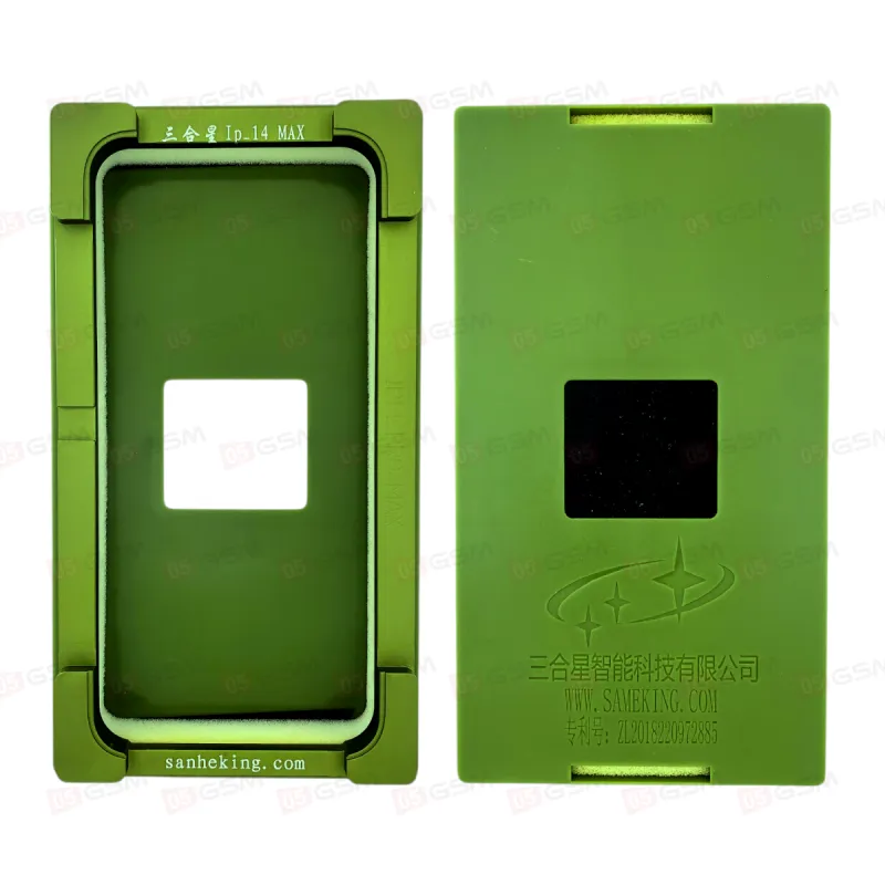 Форма Sanheking для дисплея iPhone 14 Pro Max (Green Mold; зеленая) фото в интернет-магазине 05gsm.ru