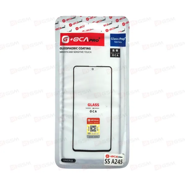 Стекло + OCA (G+OCA) Samsung A24 черный фото в интернет-магазине 05gsm.ru