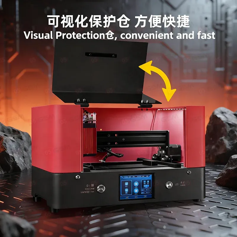 Лазерный аппарат YCS Divine Dragon Laser Mini (Для крышек и рамок; компактный) фото в интернет-магазине 05gsm.ru