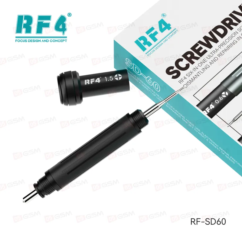 Набор отверток RF4 RF-SD60 (5 штук; со стеклобоем) фото в интернет-магазине 05gsm.ru