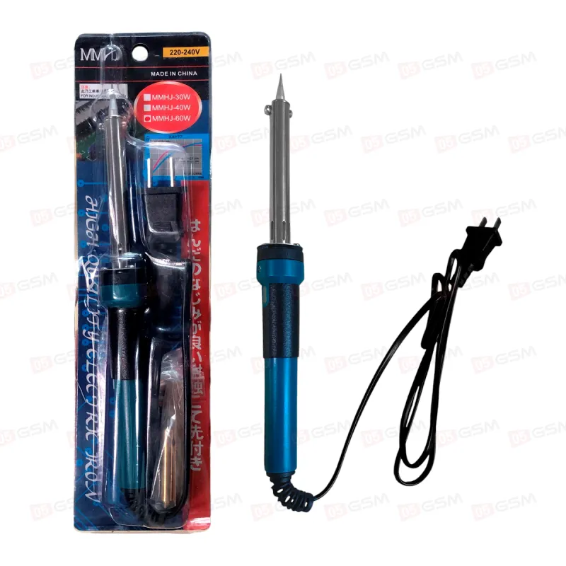 Паяльник сетевой MMHJ - 60W (С насадкой для снятия полярика) фото в интернет-магазине 05gsm.ru