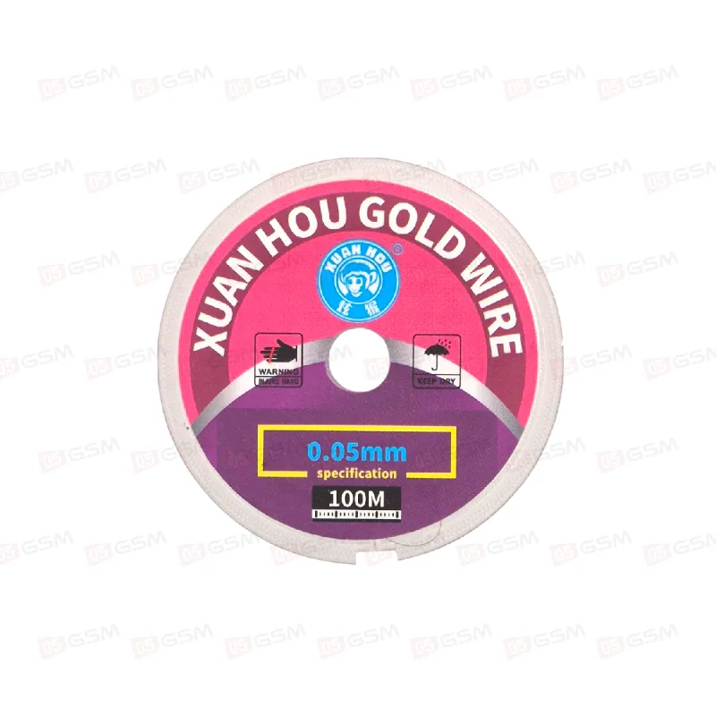 Проволока для снятия стекла Xuanhou Zolola (0.05 мм; 100 м) фото в интернет-магазине 05gsm.ru