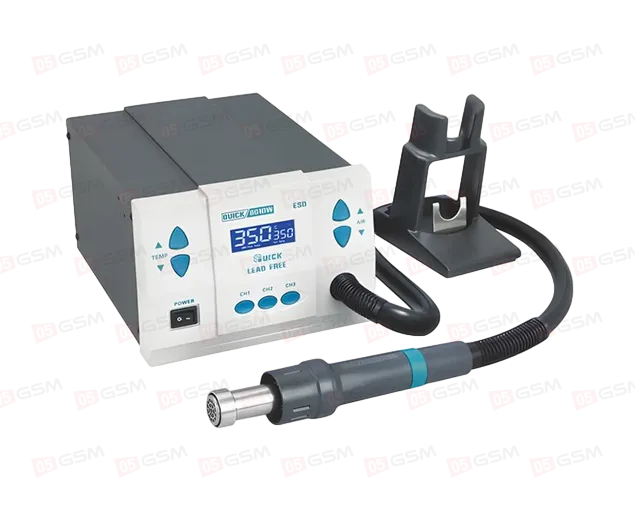 Термовоздушный фен Quick 861DW (Паяльная станция) фото в интернет-магазине 05gsm.ru