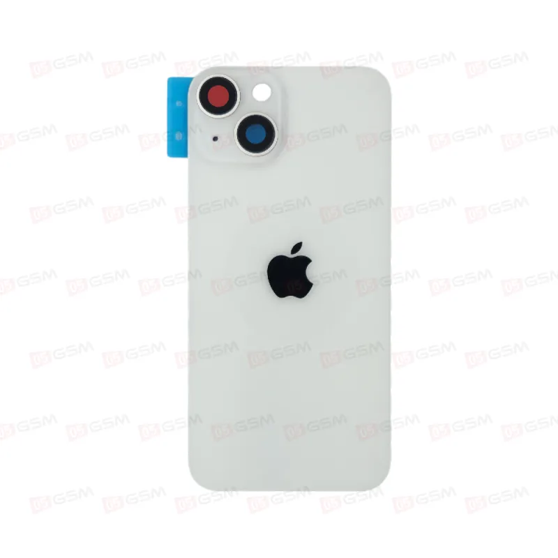 Крышка iPhone 14 со стеклами и магнитами (Starlight/Белый; оригинал; монолит) фото в интернет-магазине 05gsm.ru