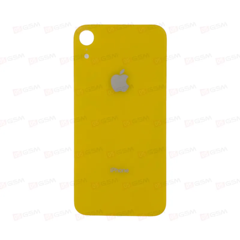 Крышка iPhone XR с широким вырезом (Yellow/Желтый) фото в интернет-магазине 05gsm.ru