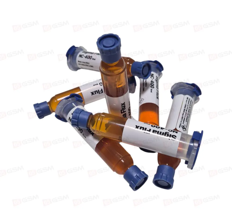 Флюс-гель Mosdisplay Sigma-NC400 для BGA и SMD (Малоактивный; безотмывочный; высокоомный; 10 мл) фото в интернет-магазине 05gsm.ru