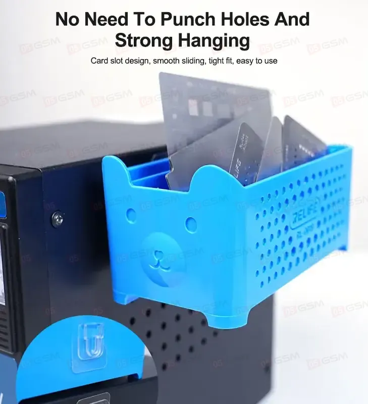 Органайзер для трафаретов Relife RL-001S (Синий) фото в интернет-магазине 05gsm.ru