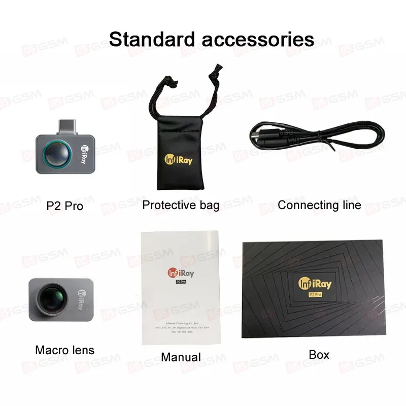 Тепловизор портативный Infiray P2 Pro (Android; Type-C; с макролинзой) фото в интернет-магазине 05gsm.ru