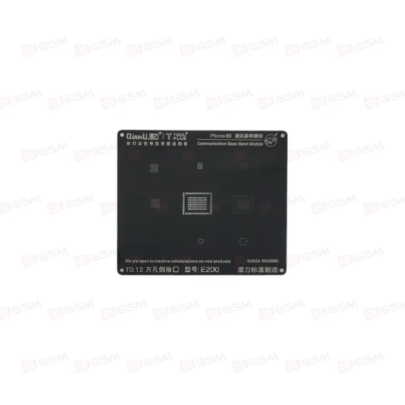 Трафарет 2D для BGA Qianli E200 iPhone 6S (Сеть) фото в интернет-магазине 05gsm.ru