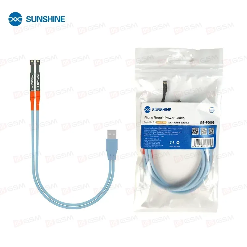 Кабель для питания Sunshine SS-908G (iPhone 16 Series) фото в интернет-магазине 05gsm.ru