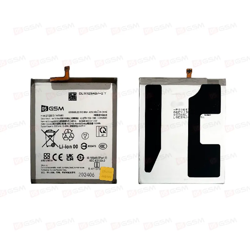 Аккумулятор Samsung A556 (A55 5G) (05GSM; 5000 мАч; гарантия 1 год) фото в интернет-магазине 05gsm.ru