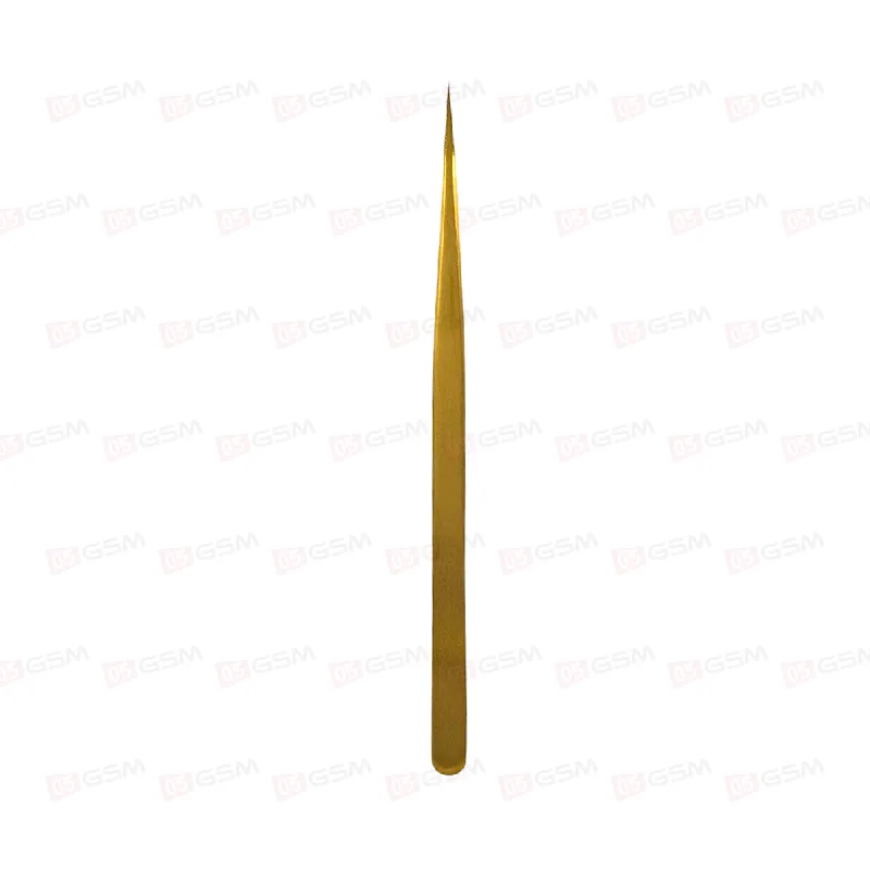 Пинцет прямой Feixiang (Золотой) фото в интернет-магазине 05gsm.ru