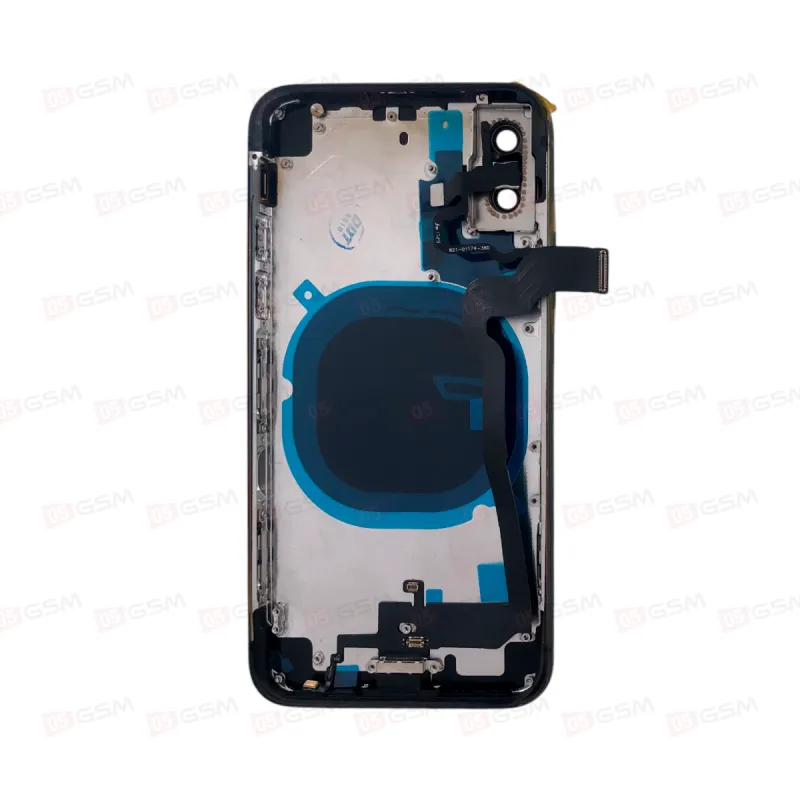 Корпус iPhone X черный ORG с шлейфами фото в интернет-магазине 05gsm.ru