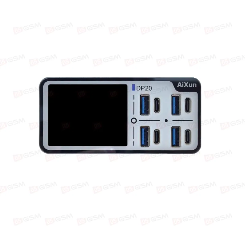 [Б/У] Многопортовое умное зарядное устройство Aixun DP20 (Нет боковой кнопки) фото в интернет-магазине 05gsm.ru
