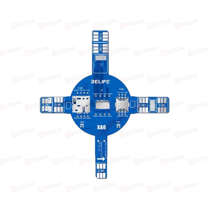 Тестер сигнала двух SIM-карт / TF / NM от Relife XA6 (Dual Card Signal Test Board) фото в интернет-магазине 05gsm.ru