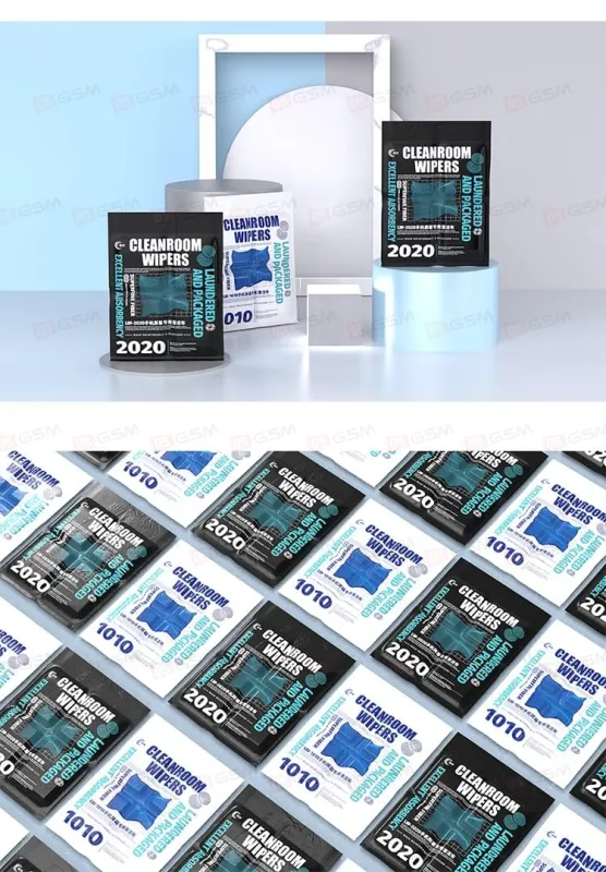 Салфетки безворсовые Luowei LW-2020 (100 штук) фото в интернет-магазине 05gsm.ru