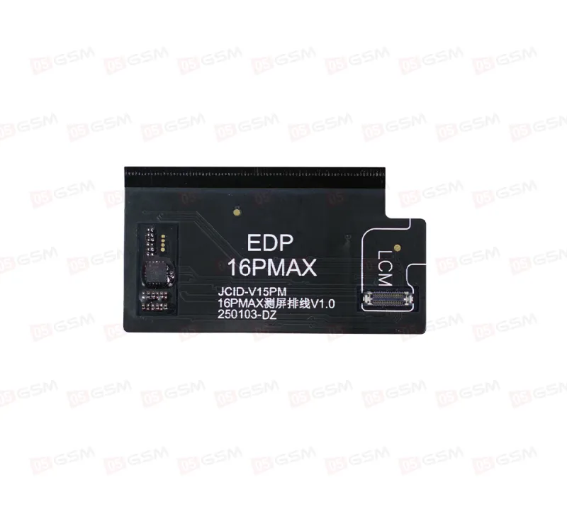 Шлейф для теста LCD для JCID V15PM iPhone 16 Pro MAX [EDP-16PM] фото в интернет-магазине 05gsm.ru