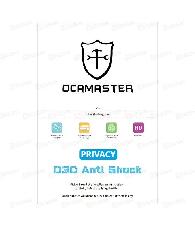 Пленка приватная для плоттера OcaMaster EPU-Privacy 360 (Усиленный антишпион; 1 штука; 120x180 мм) фото в интернет-магазине 05gsm.ru
