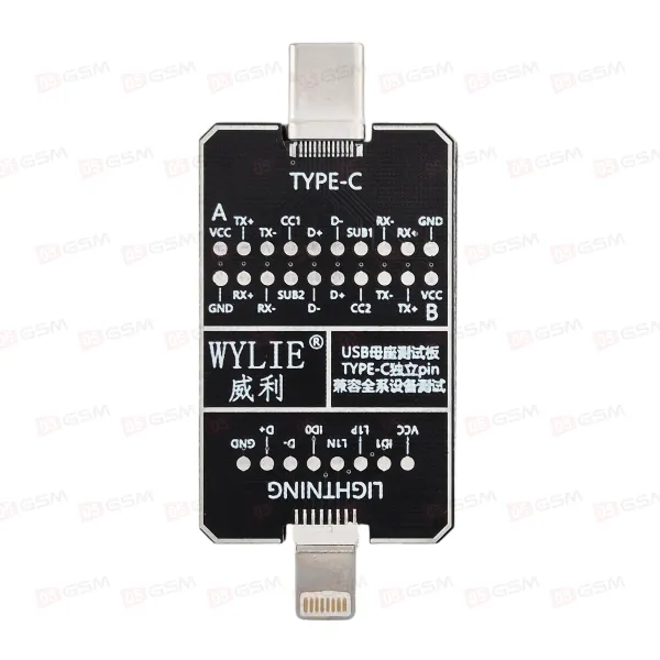 Плата для теста коннектора зарядки Wylie фото в интернет-магазине 05gsm.ru