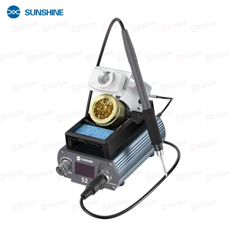 Паяльная станция Sunshine S2 (Ручка 210 и 1 жало) фото в интернет-магазине 05gsm.ru