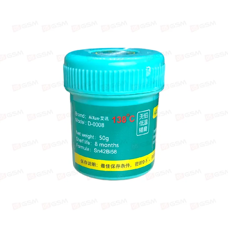 Паста для BGA IC Aixun AX-SP138M 138°C (жидкое олово) фото в интернет-магазине 05gsm.ru