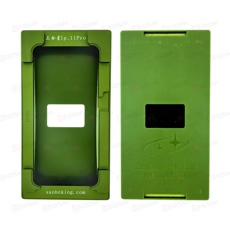 Форма Sanheking для дисплея iPhone 11 Pro (Green Mold; зеленая) фото в интернет-магазине 05gsm.ru