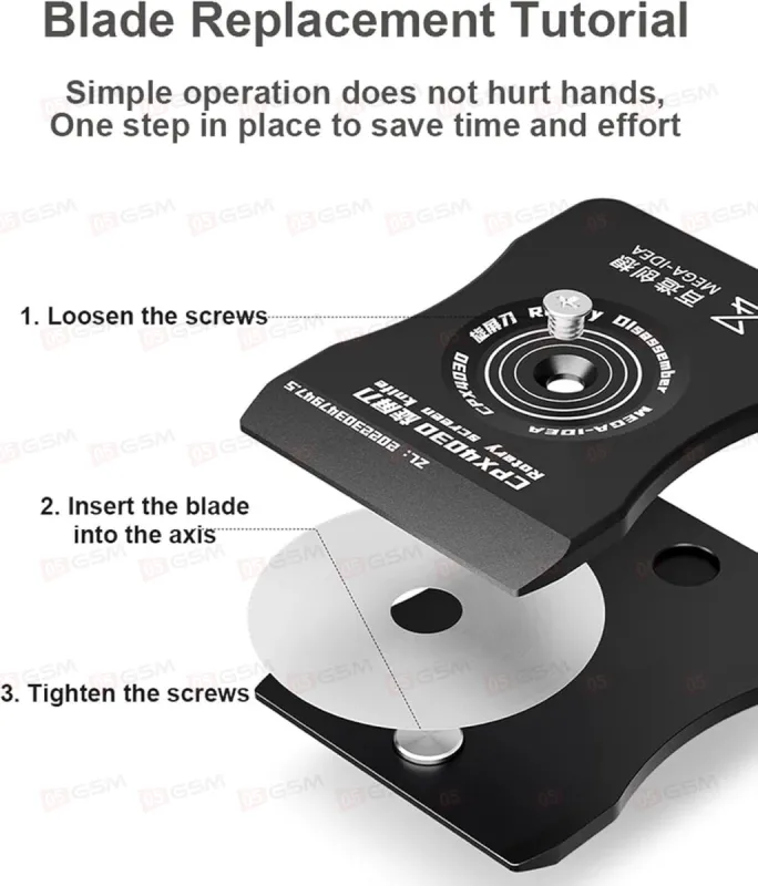 Инструмент для вскрытия корпуса Mega-Idea CPX4030 (Opening key) фото в интернет-магазине 05gsm.ru