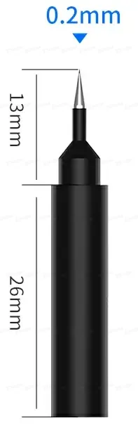 Жало паяльное Aixun 936-I (Прямое; черное) фото в интернет-магазине 05gsm.ru