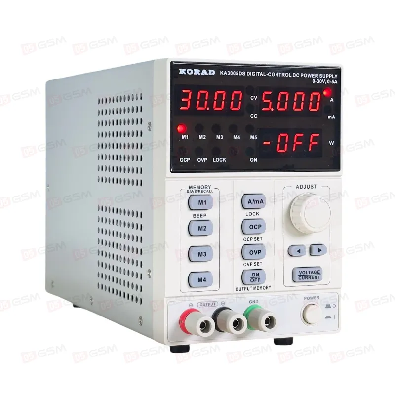 Блок питания Korad KA3005DS (Линейный; 30 В; 5 А) фото в интернет-магазине 05gsm.ru