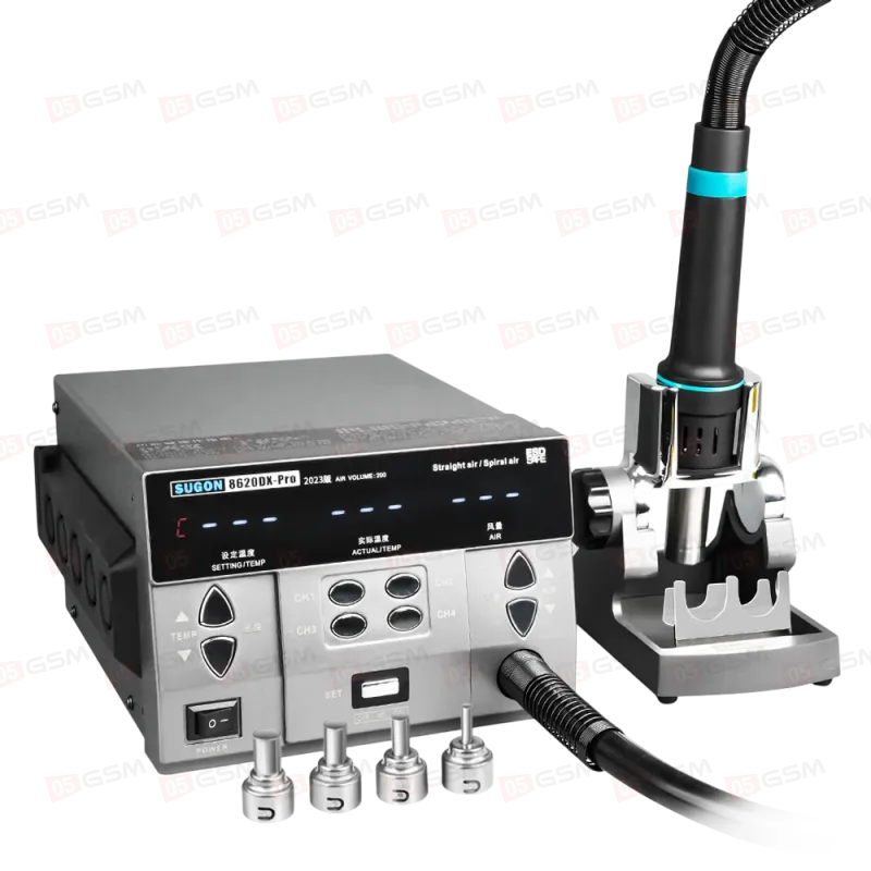 Термовоздушный фен Sugon 8620-DX Pro (Паяльная станция) фото в интернет-магазине 05gsm.ru