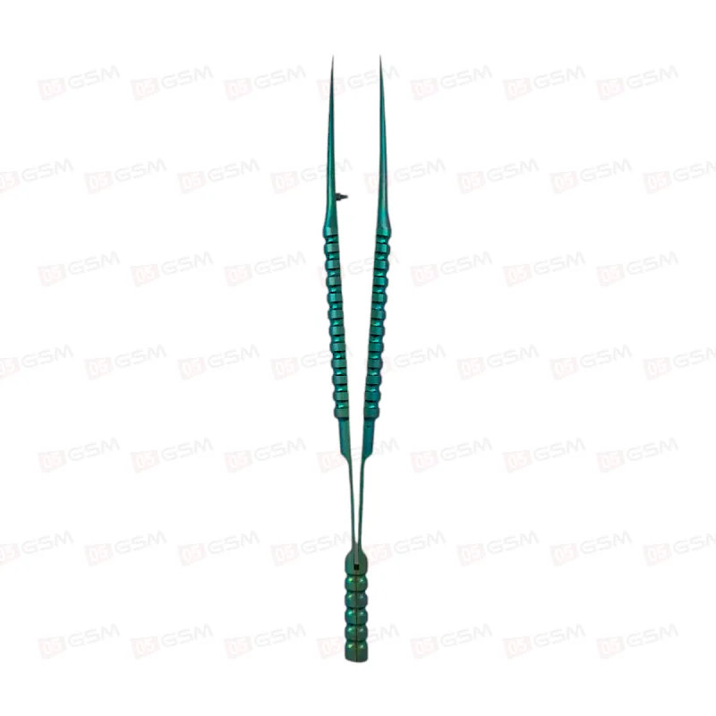 Пинцет прямой LiuTool GT-11 (Зеленый) фото в интернет-магазине 05gsm.ru