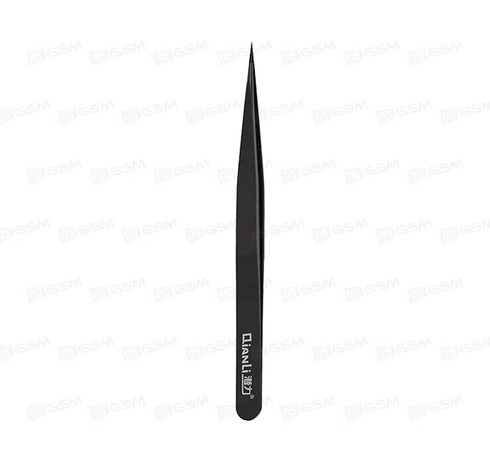 Пинцет прямой Qianli iNeezy FK-04 (Черный) фото в интернет-магазине 05gsm.ru