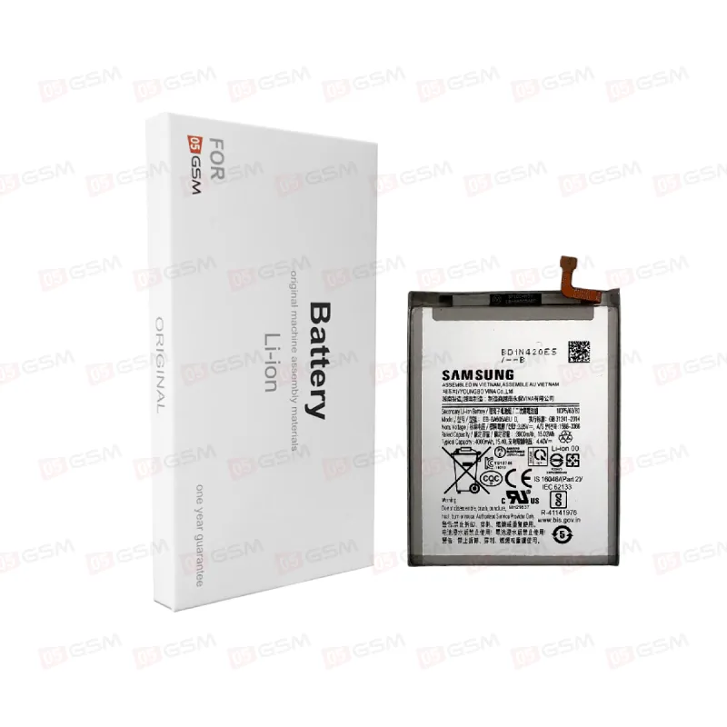 Аккумулятор Samsung A205 / A305 / A307 / A505 / A507 (05GSM; 4000 мАч; гарантия 1 год) фото в интернет-магазине 05gsm.ru