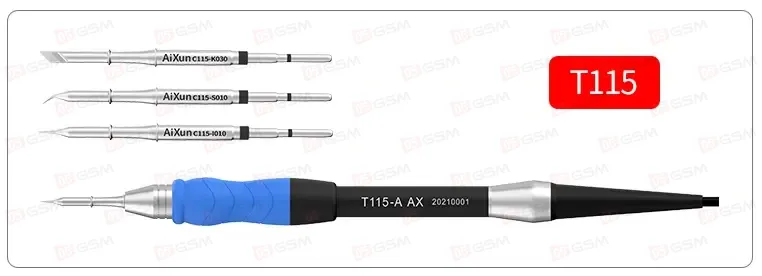 Паяльная станция Aixun T3B (Ручка 115 и 3 жала) фото в интернет-магазине 05gsm.ru
