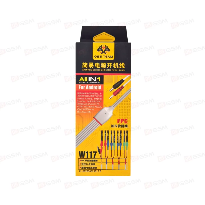 Кабель для теста OssTeam W117 (Android all in 1) фото в интернет-магазине 05gsm.ru