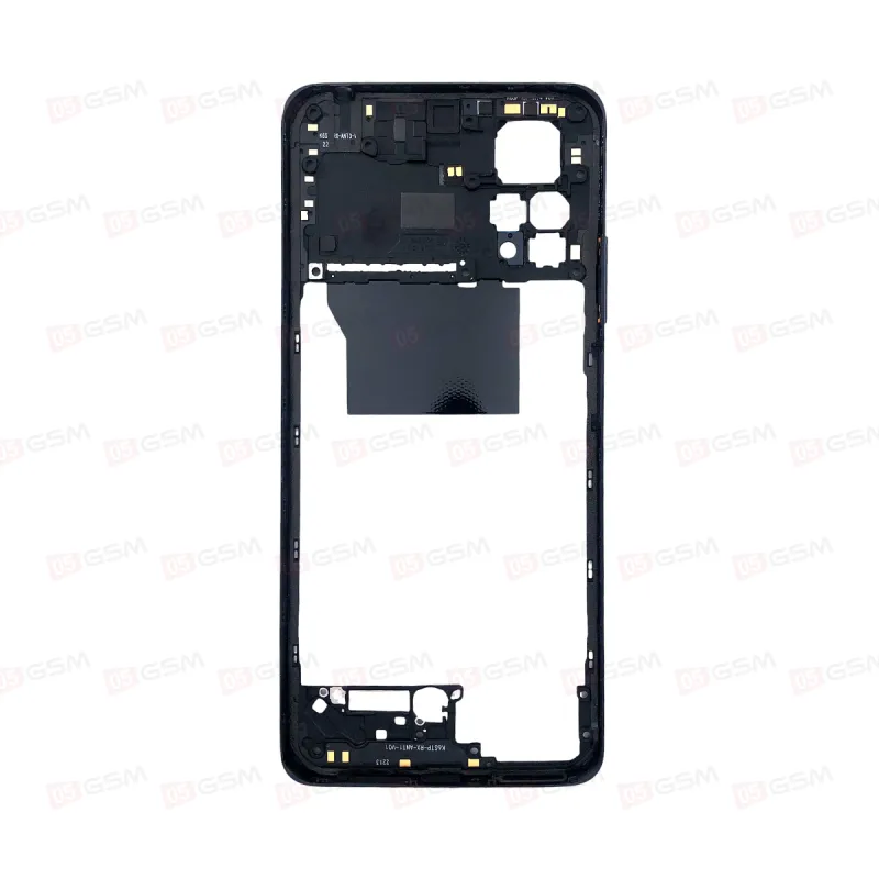 Корпус (средняя часть) Xiaomi POCO X4 Pro черный фото в интернет-магазине 05gsm.ru