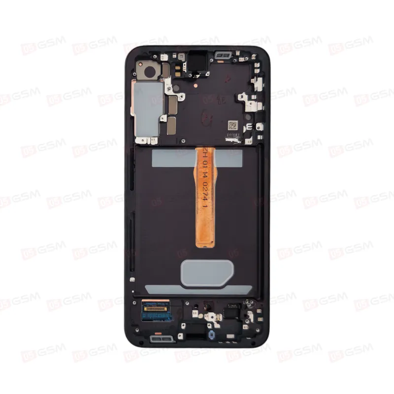 Дисплей с рамкой Samsung S906 (Galaxy S22 PLUS 5G) черный (100%-SERVICE) фото в интернет-магазине 05gsm.ru