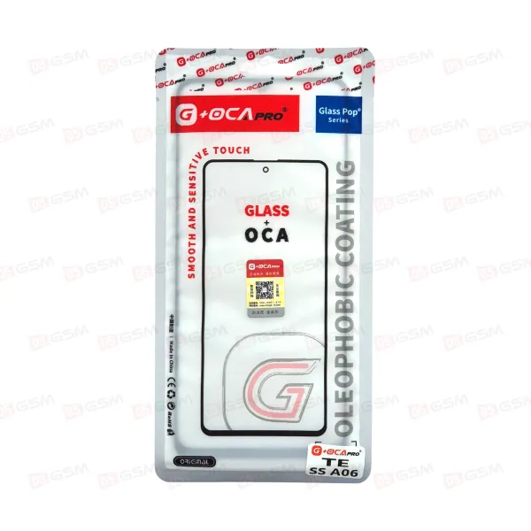 Стекло + OCA (G+OCA) Samsung A06 (Tempered Glass) фото в интернет-магазине 05gsm.ru