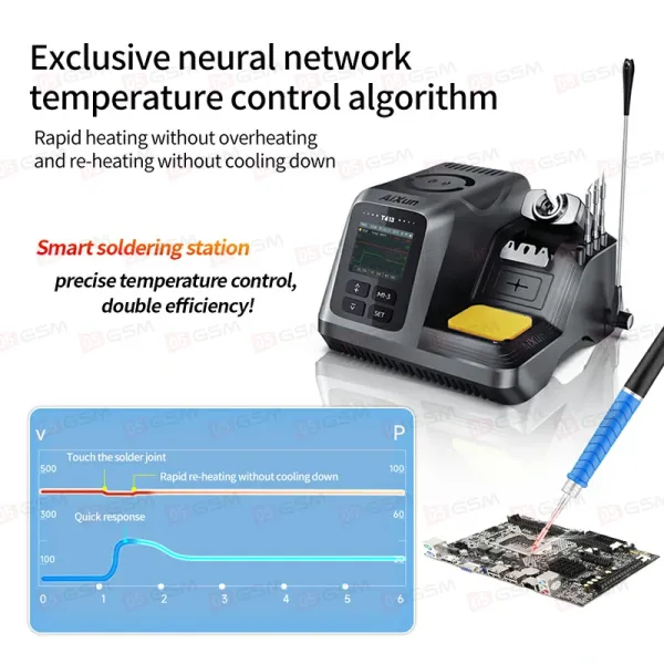 Паяльная станция Aixun T413 (Ручка 245 и 3 жала) фото в интернет-магазине 05gsm.ru