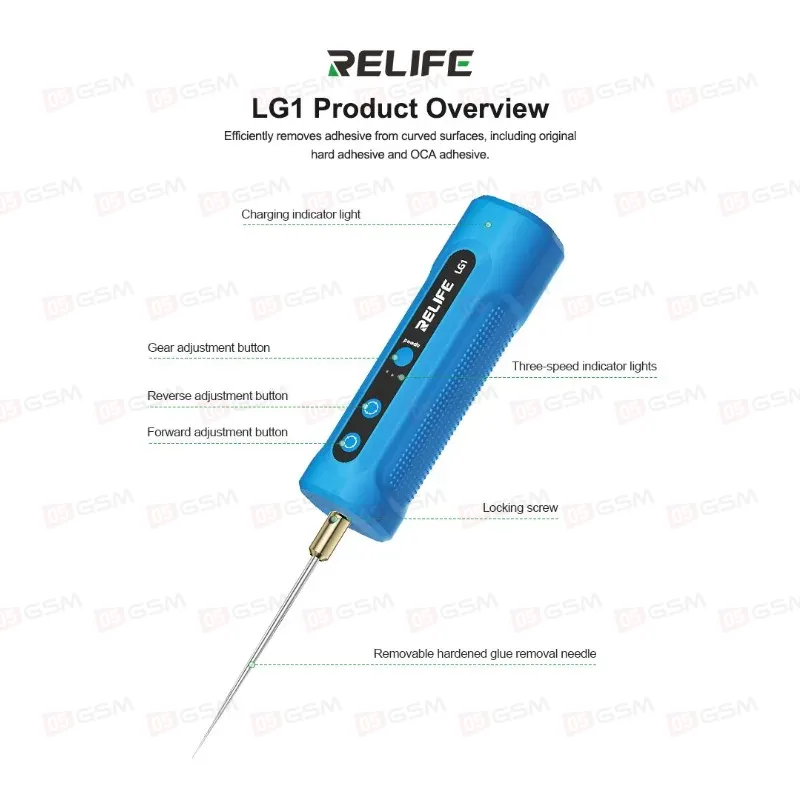 Машинка для снятия клея с дисплеев Relife LG1 фото в интернет-магазине 05gsm.ru