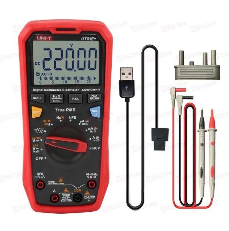 Мультиметр UNI-T UT61 E+ фото в интернет-магазине 05gsm.ru