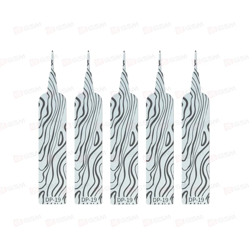 Набор ножей для снятия микросхем Mijing DP-19 фото в интернет-магазине 05gsm.ru